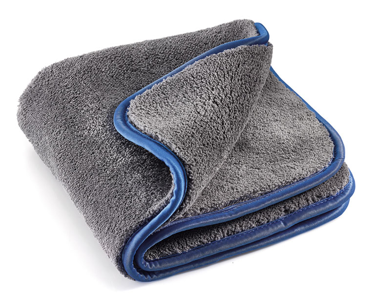 Gedöns Trockentuch  grau/blau 1200 GSM