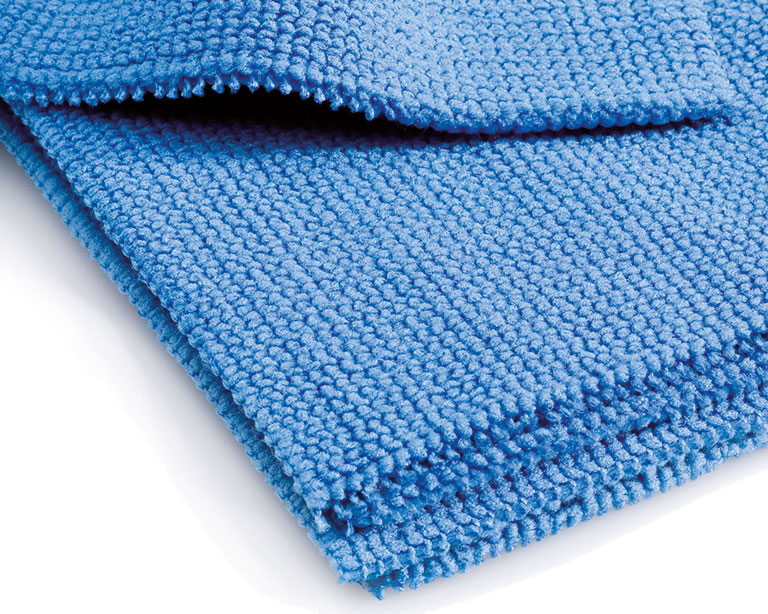 Gedöns Pflegetuch blau