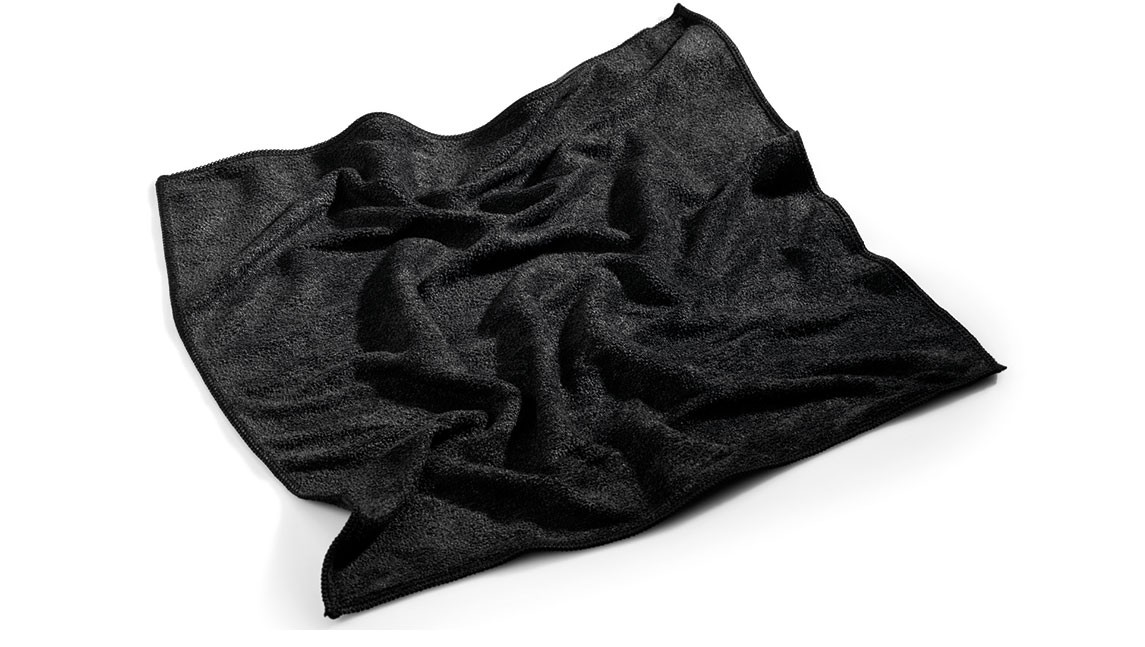 Gedöns Microfasertuch  schwarz 