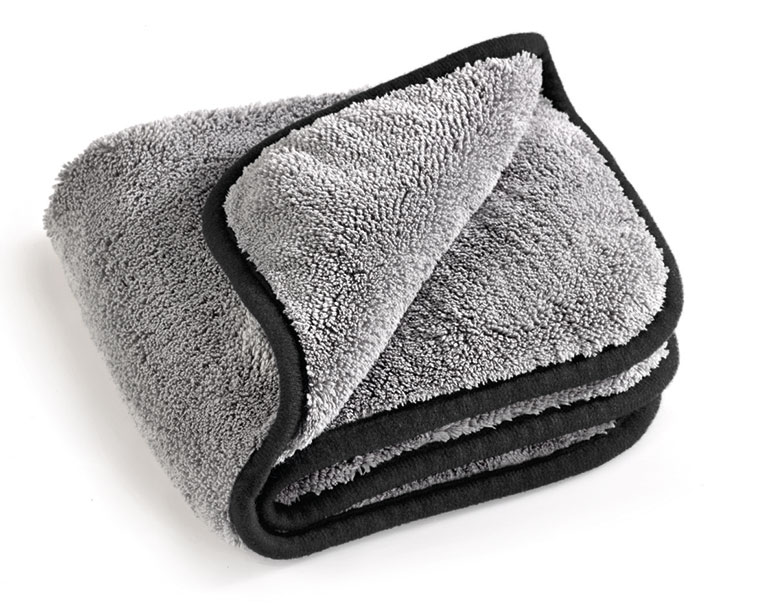 Gedöns Trockentuch  schwarz/grau 600 GSM